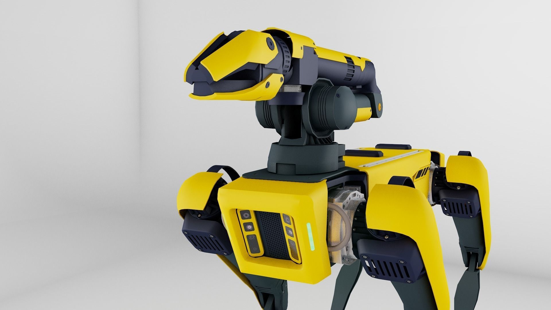 Professional Dog Machine Spot 3D model_28