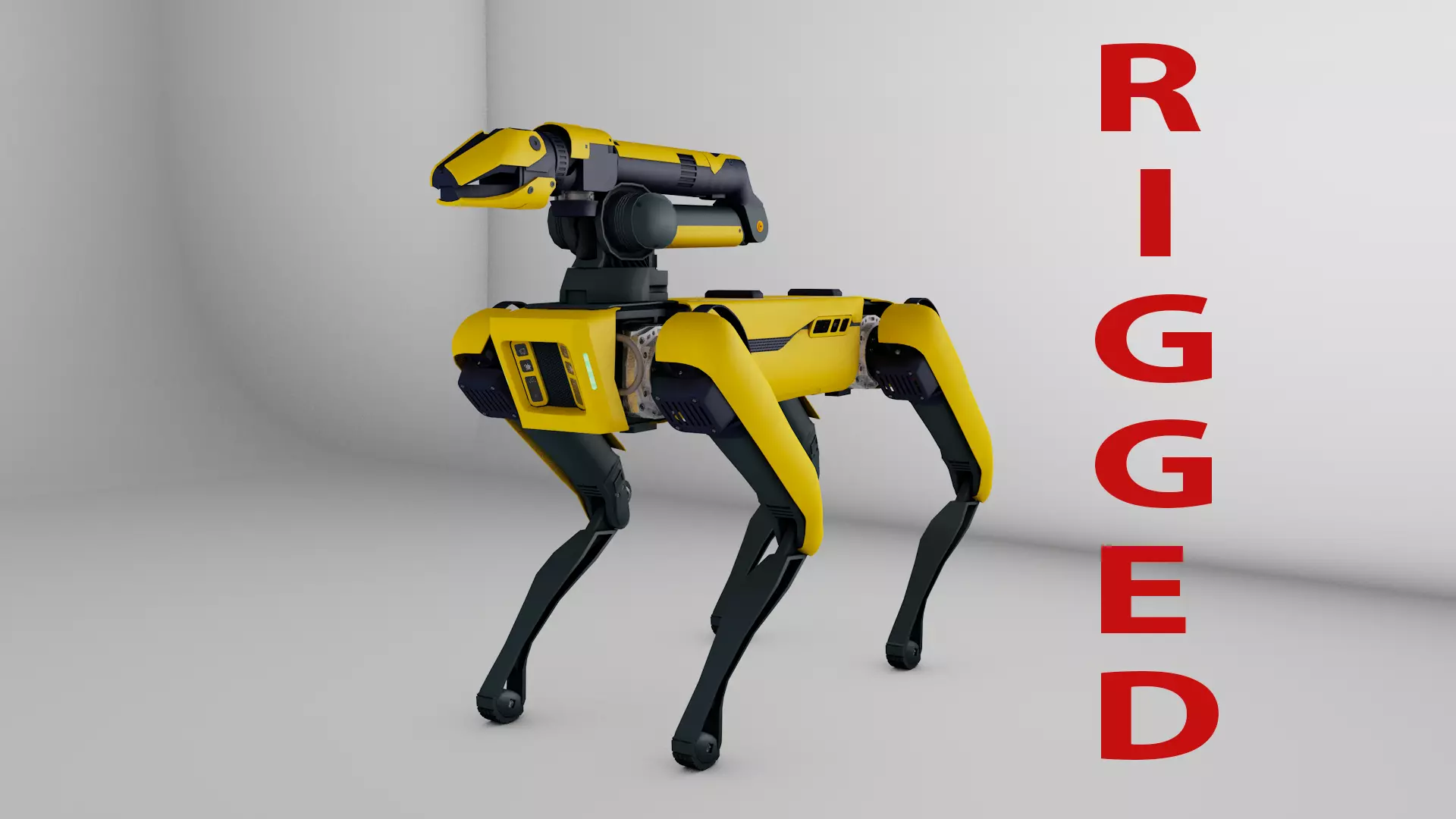 Professional Dog Machine Spot 3D model_0