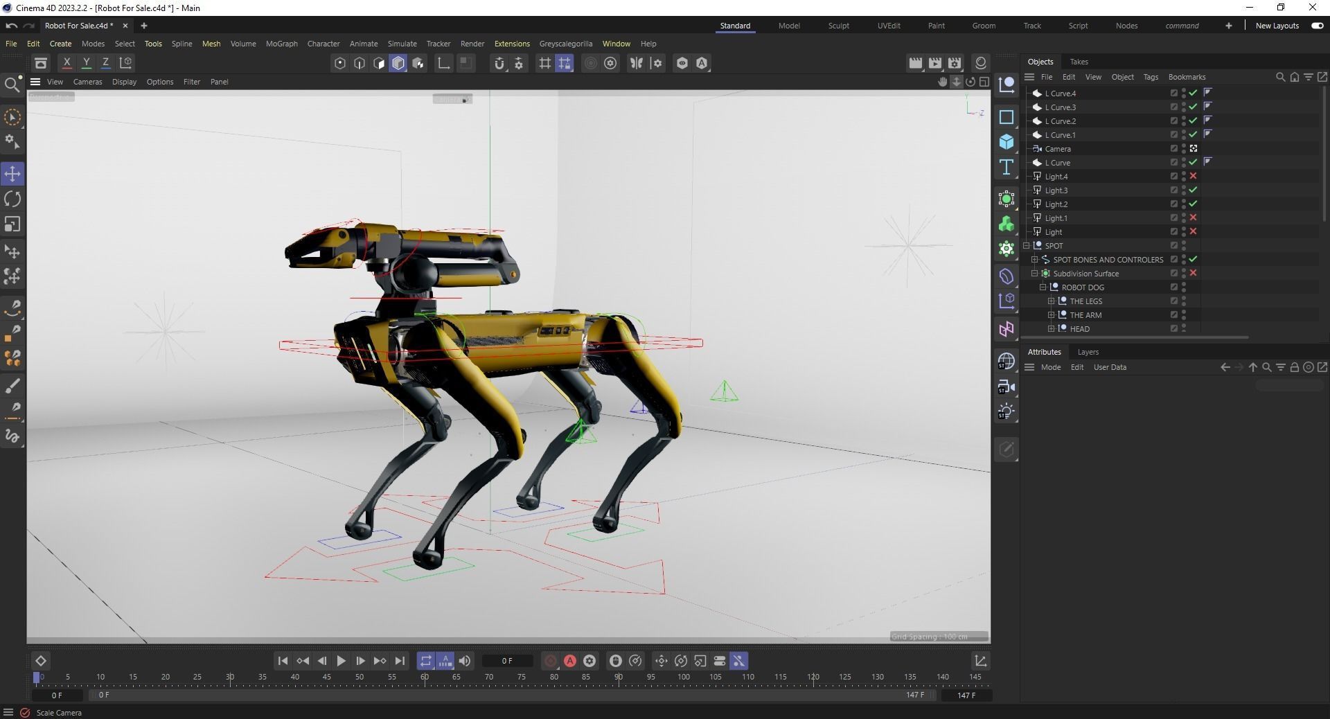 Professional Dog Machine Spot 3D model_22