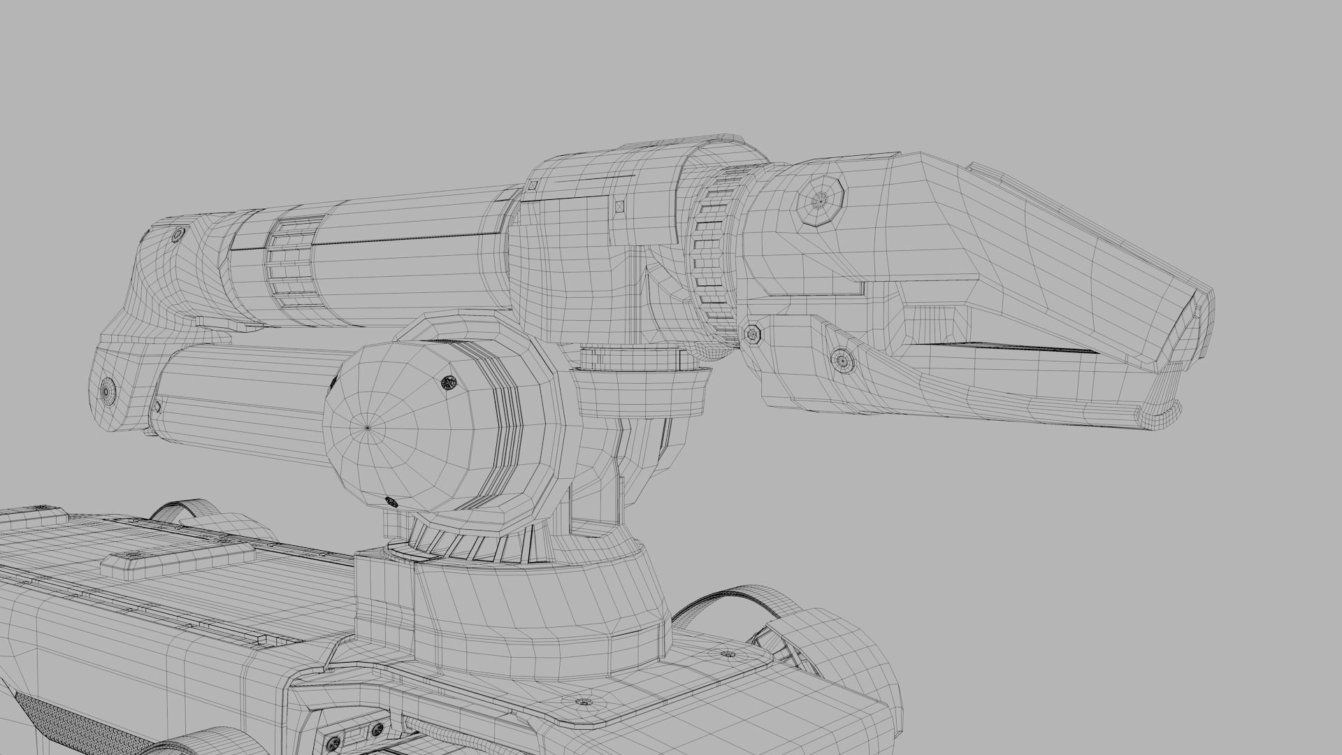 Professional Dog Machine Spot 3D model_11