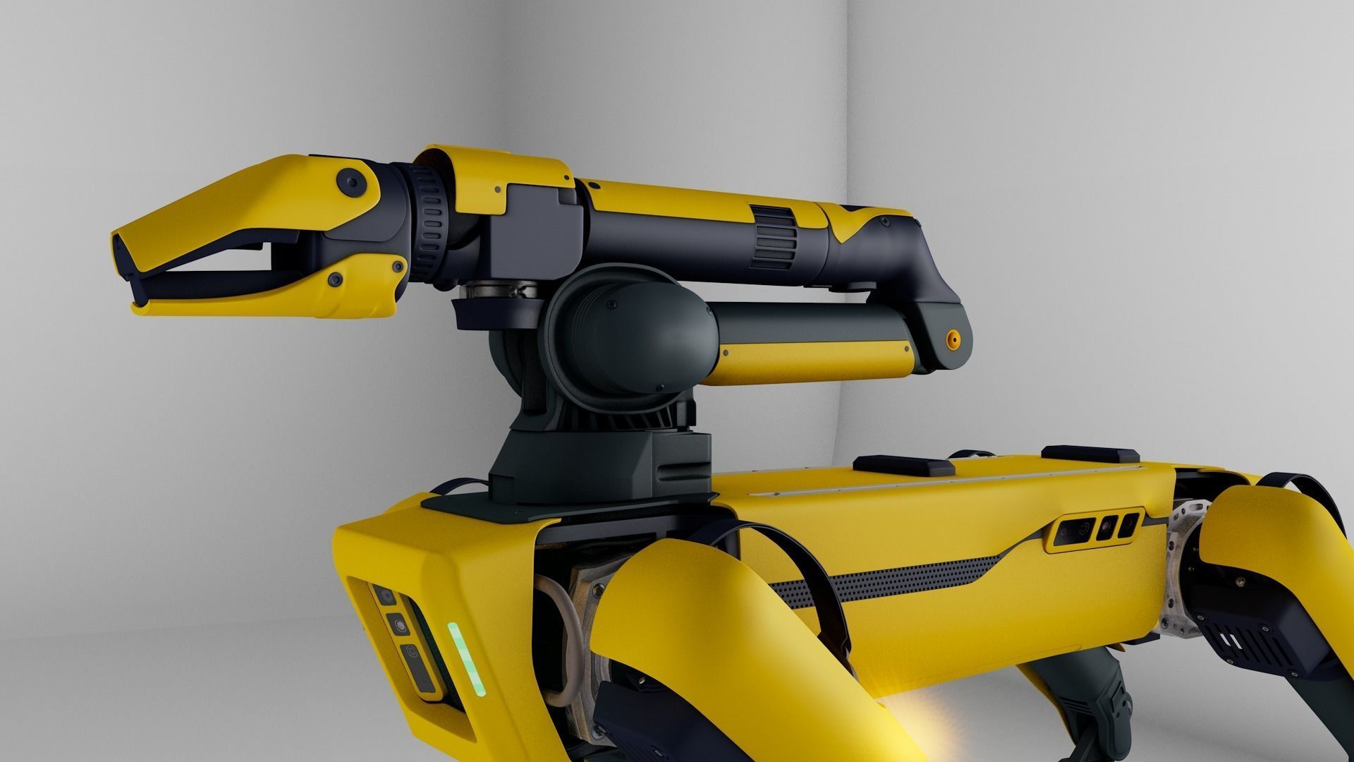 Professional Dog Machine Spot 3D model_1