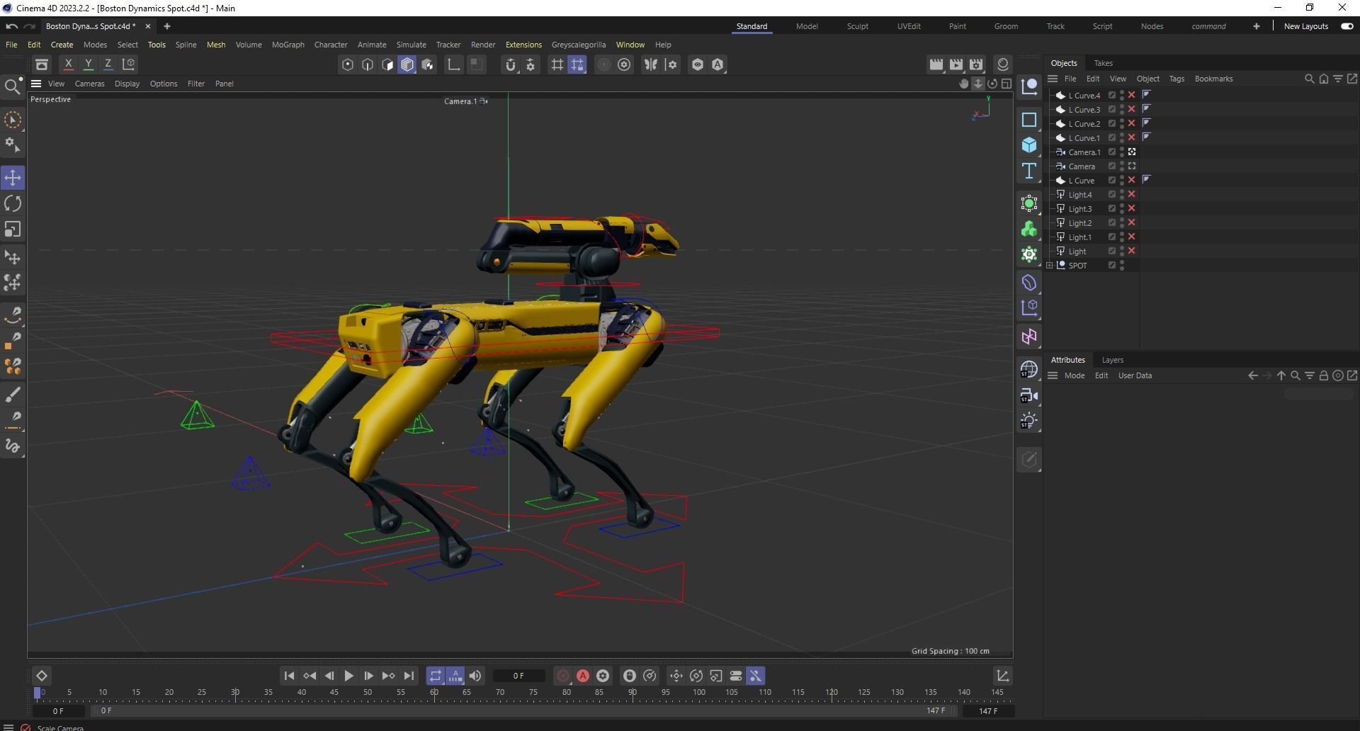 Professional Dog Machine Spot 3D model_15