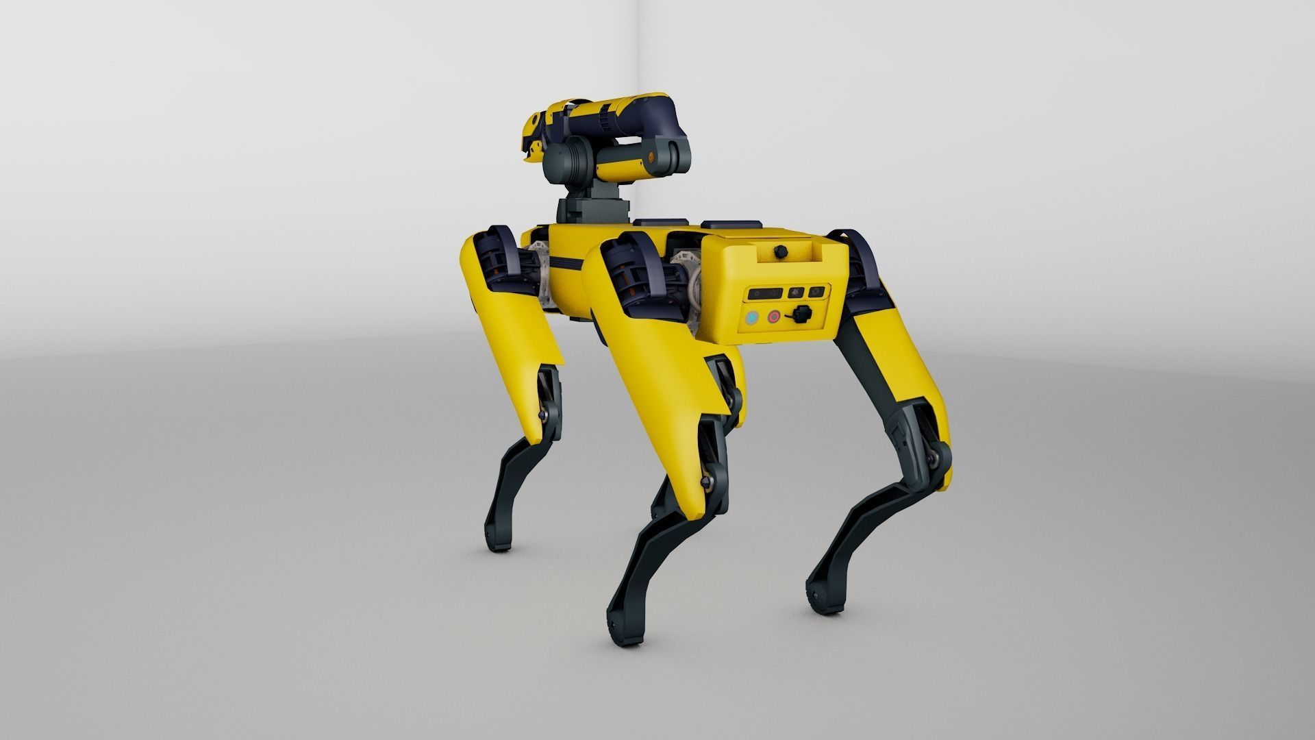 Professional Dog Machine Spot 3D model_18