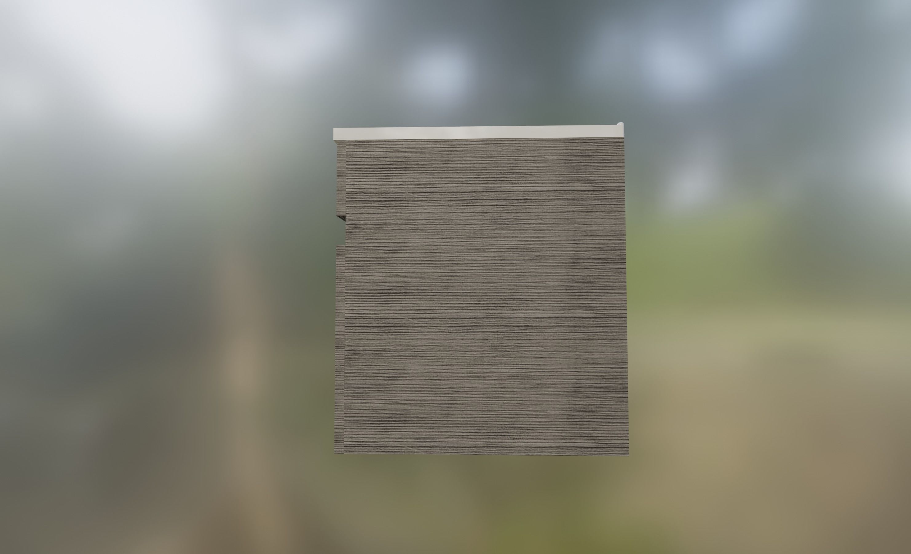 Vanity unit  Low-poly 3D model_2