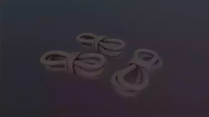 Rope Knot 3D Model