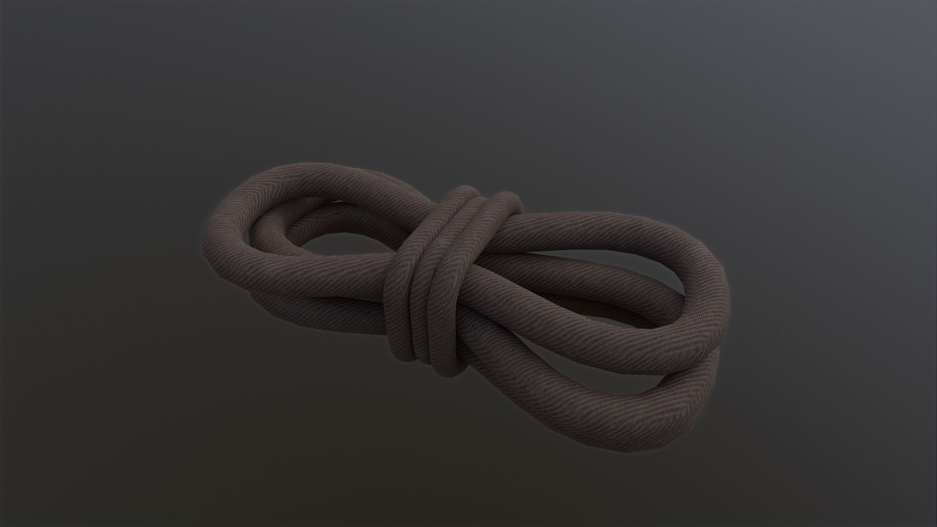Rope Knot 3D Model Low-poly 3D model_6