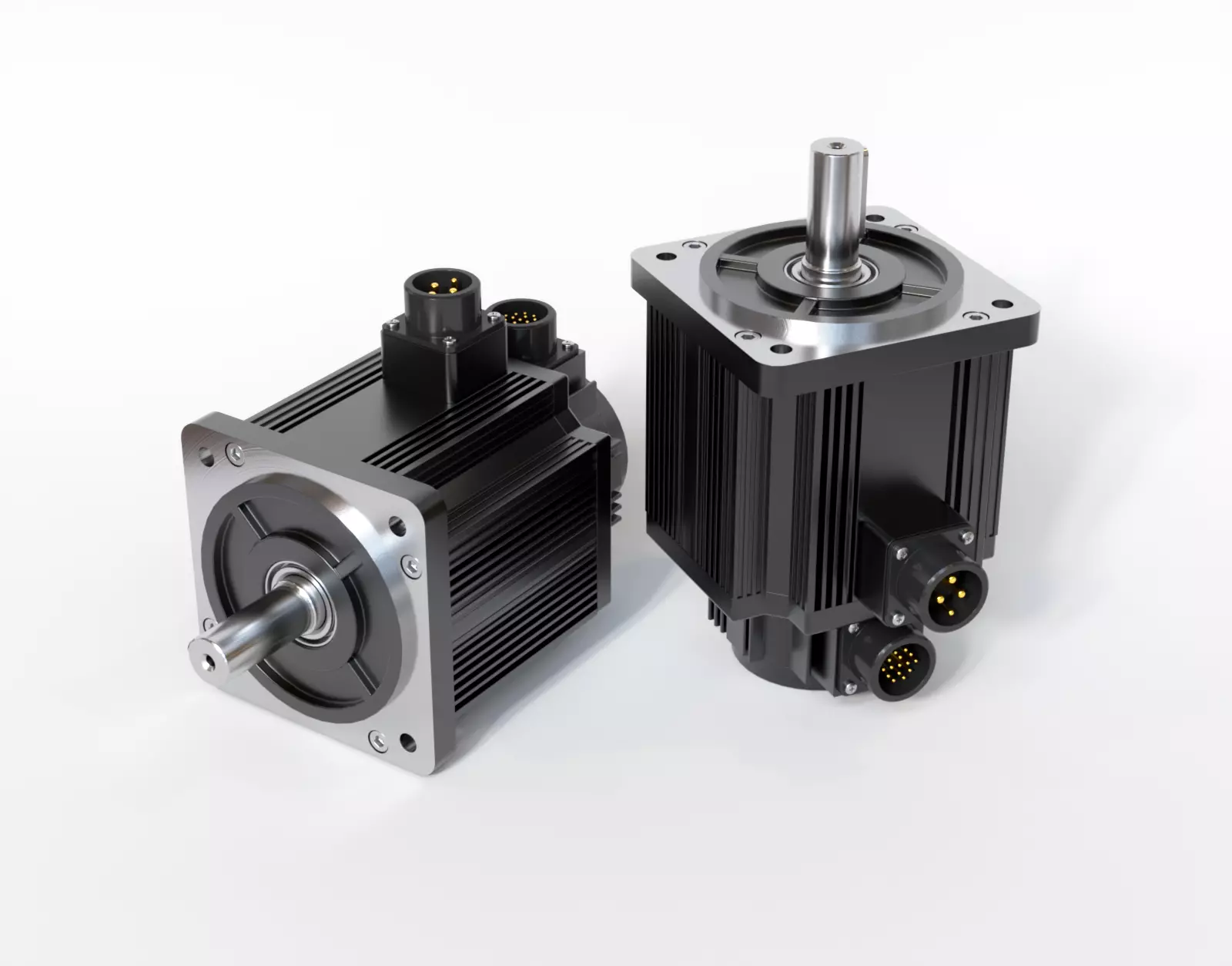 servo motor 3D model_0