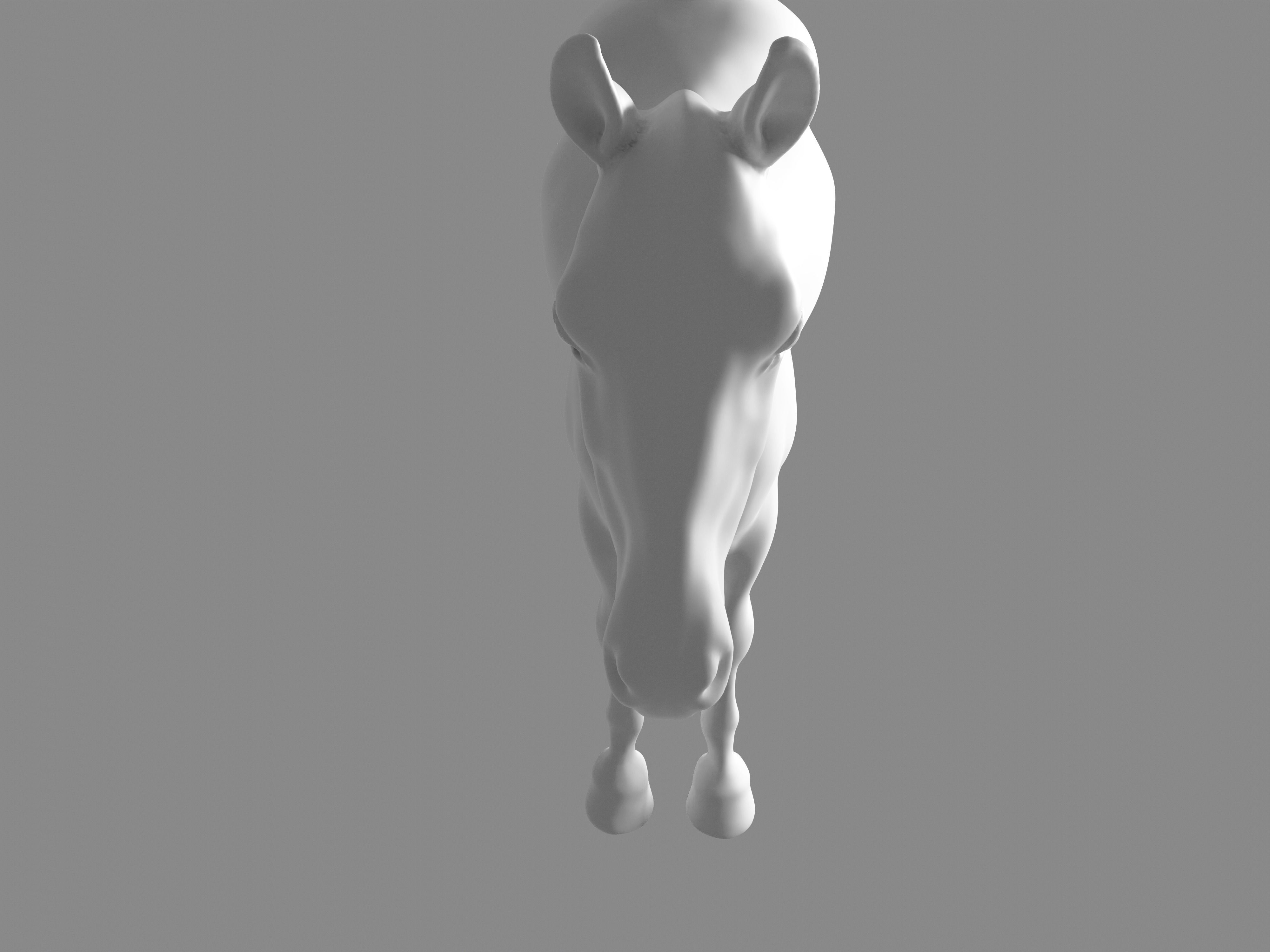 Most realistic horse 3D model_18