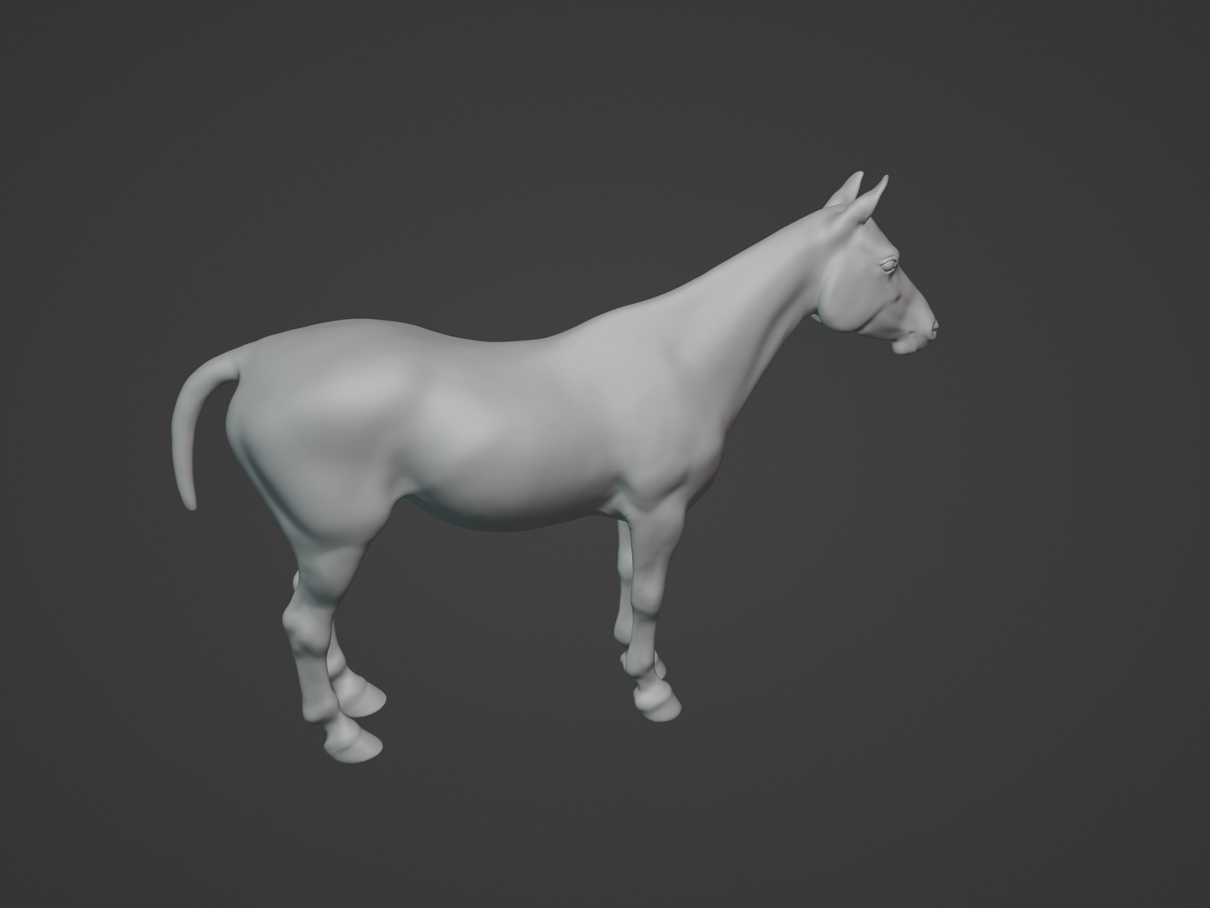 Most realistic horse 3D model_8