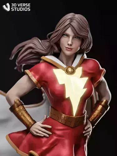 Mary Marvel 3D Print 3D print model