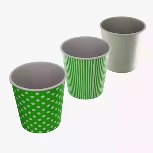 Vintage paper cups