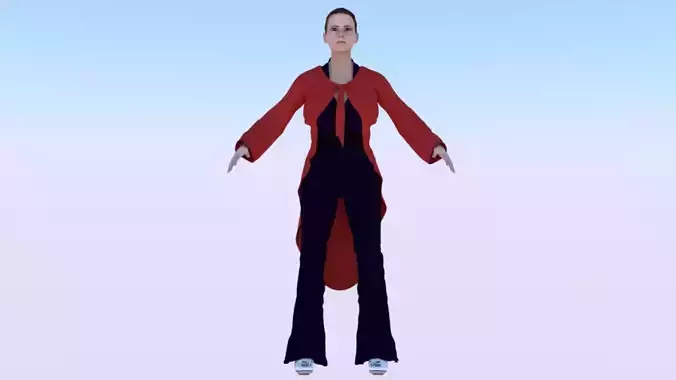 Woman in Casual Clothes 08