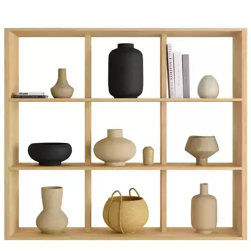 Combed Ceramic Vases