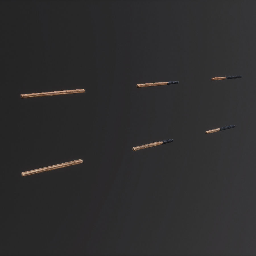 Environment Basic Components Game Assets Low-poly 3D model_3