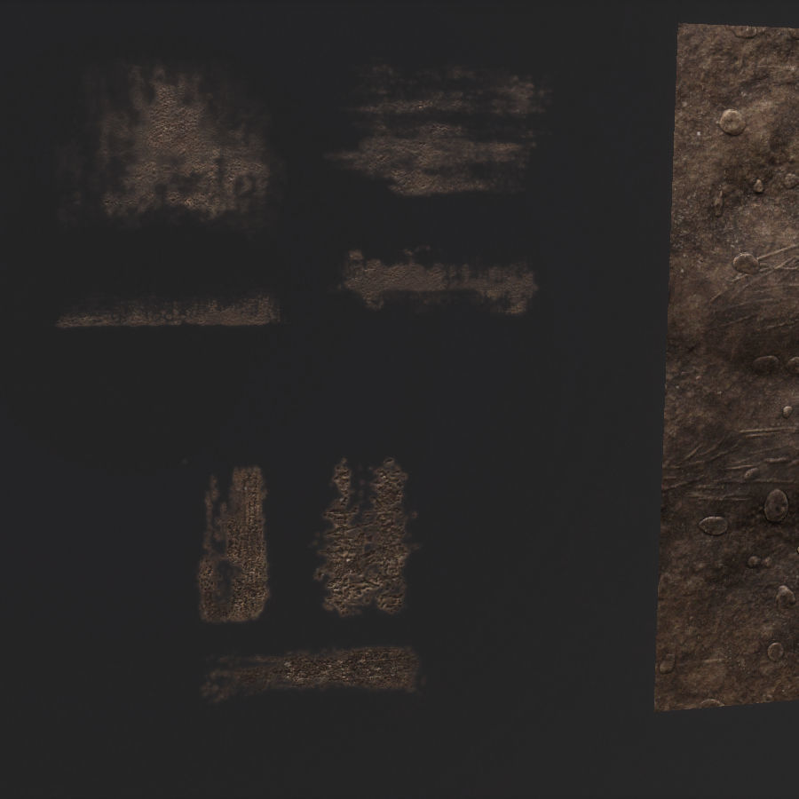 Environment Basic Components Game Assets Low-poly 3D model_19