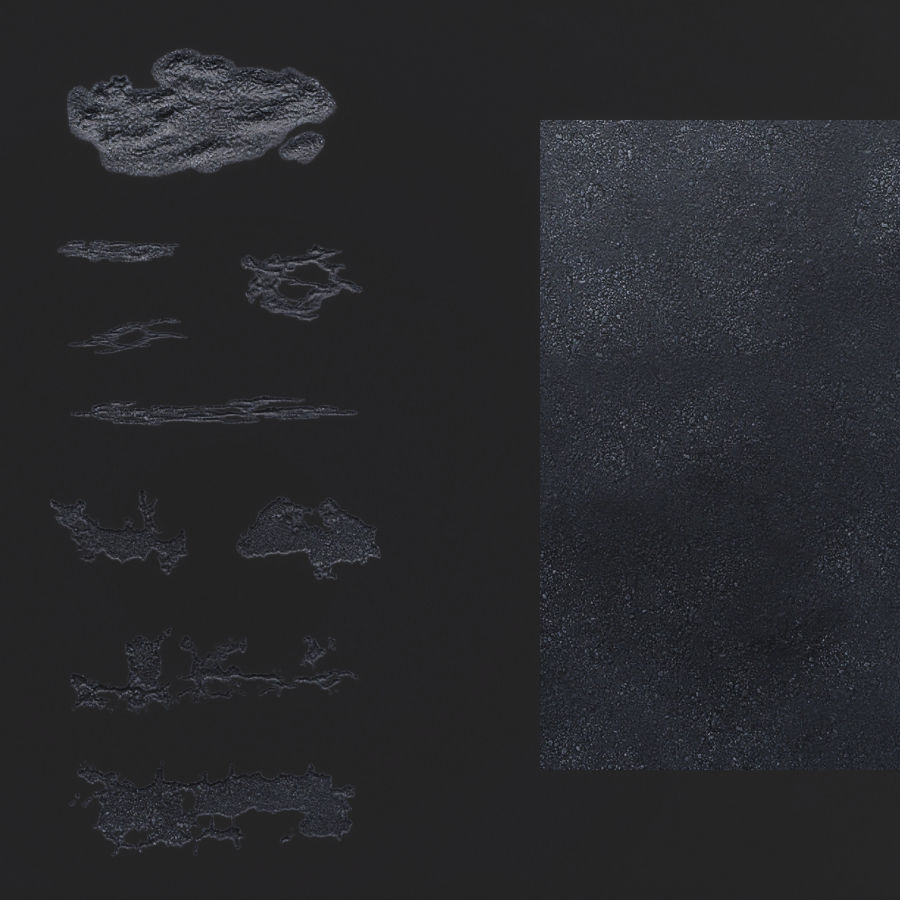 Environment Basic Components Game Assets Low-poly 3D model_18