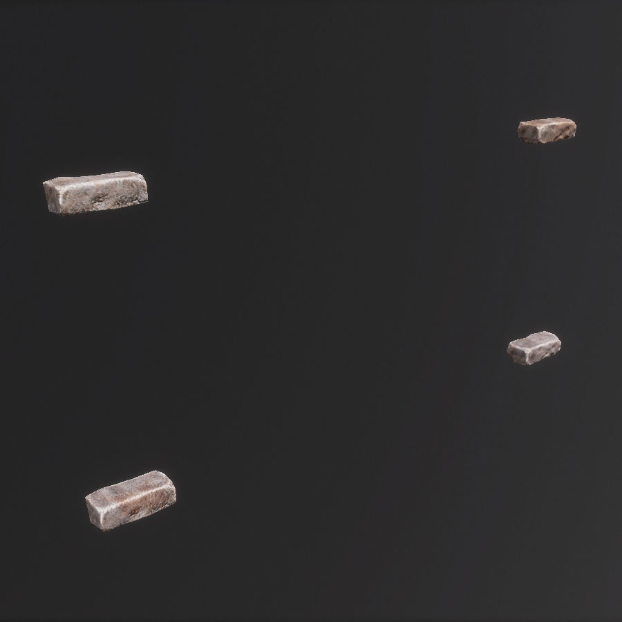 Environment Basic Components Game Assets Low-poly 3D model_31