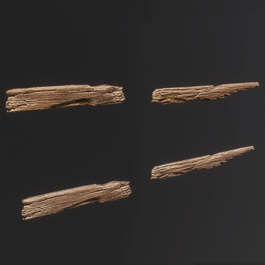 Environment Basic Components Game Assets Low-poly 3D model_2