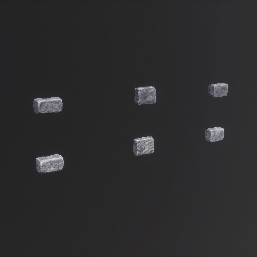 Environment Basic Components Game Assets Low-poly 3D model_30