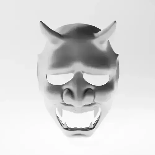 Japanese Oni mask