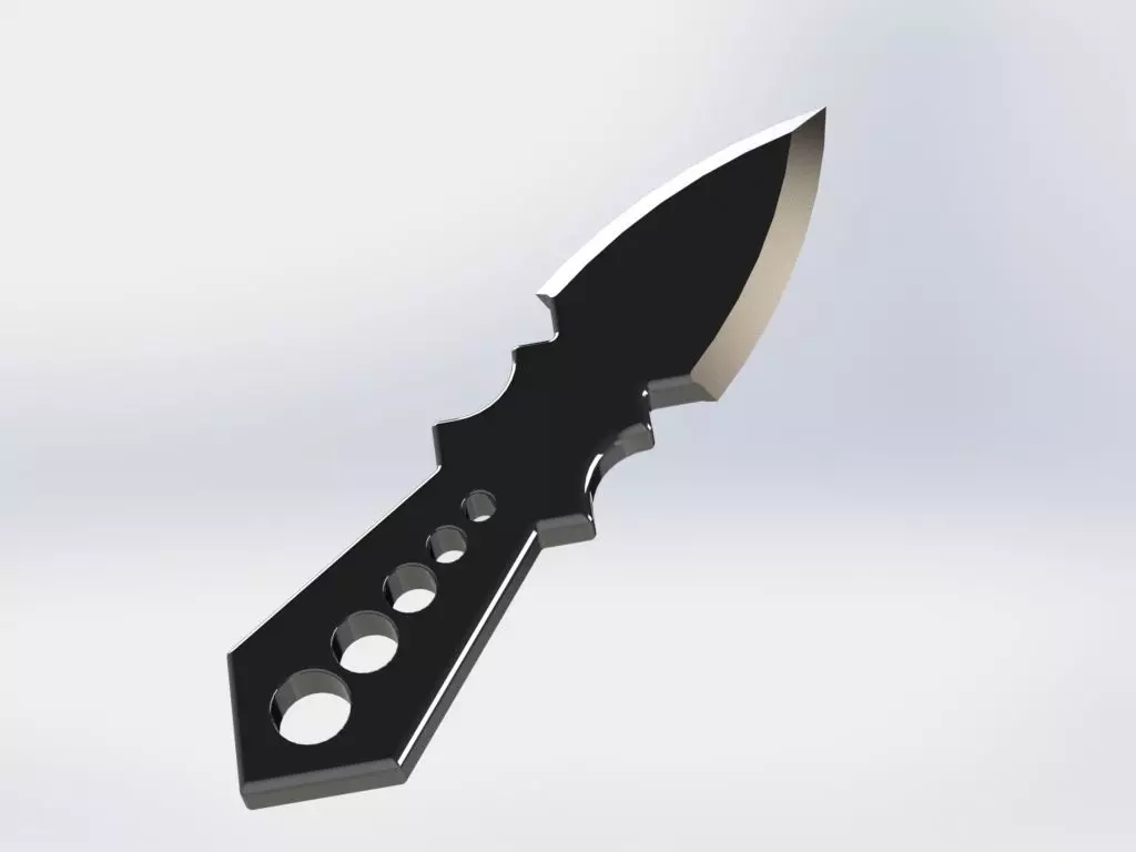 Diego Umbrella Academy Knife 3D print model_0
