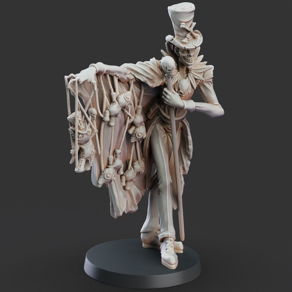Puppet Master - 3D Printable TTRPG - PRESUPPORTED - 32mm Scale 3D print model_6