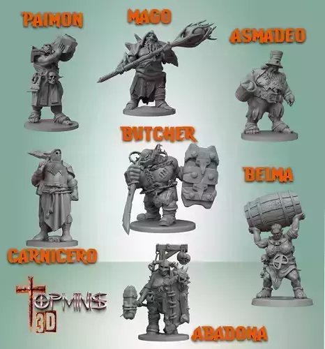 OGRES 3D print model