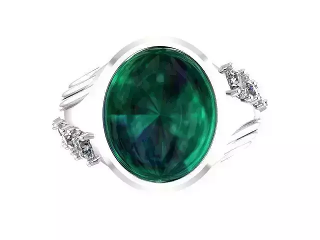 Emerald ring 