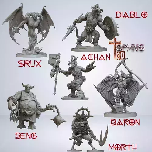 DEMONS 3D print model