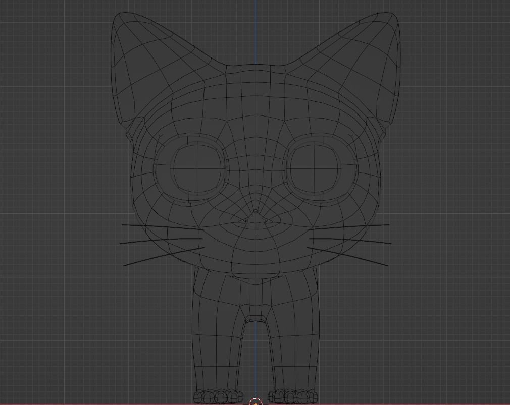 Chi 3D Model Low-poly 3D model_3