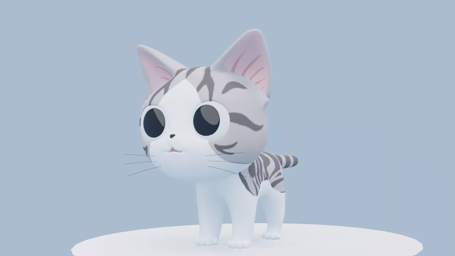 Chi 3D Model Low-poly 3D model_0