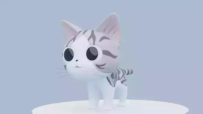 Chi 3D Model Low-poly 3D model