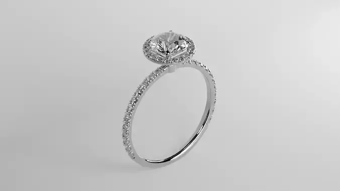 Engagement Diamonds Ring v01