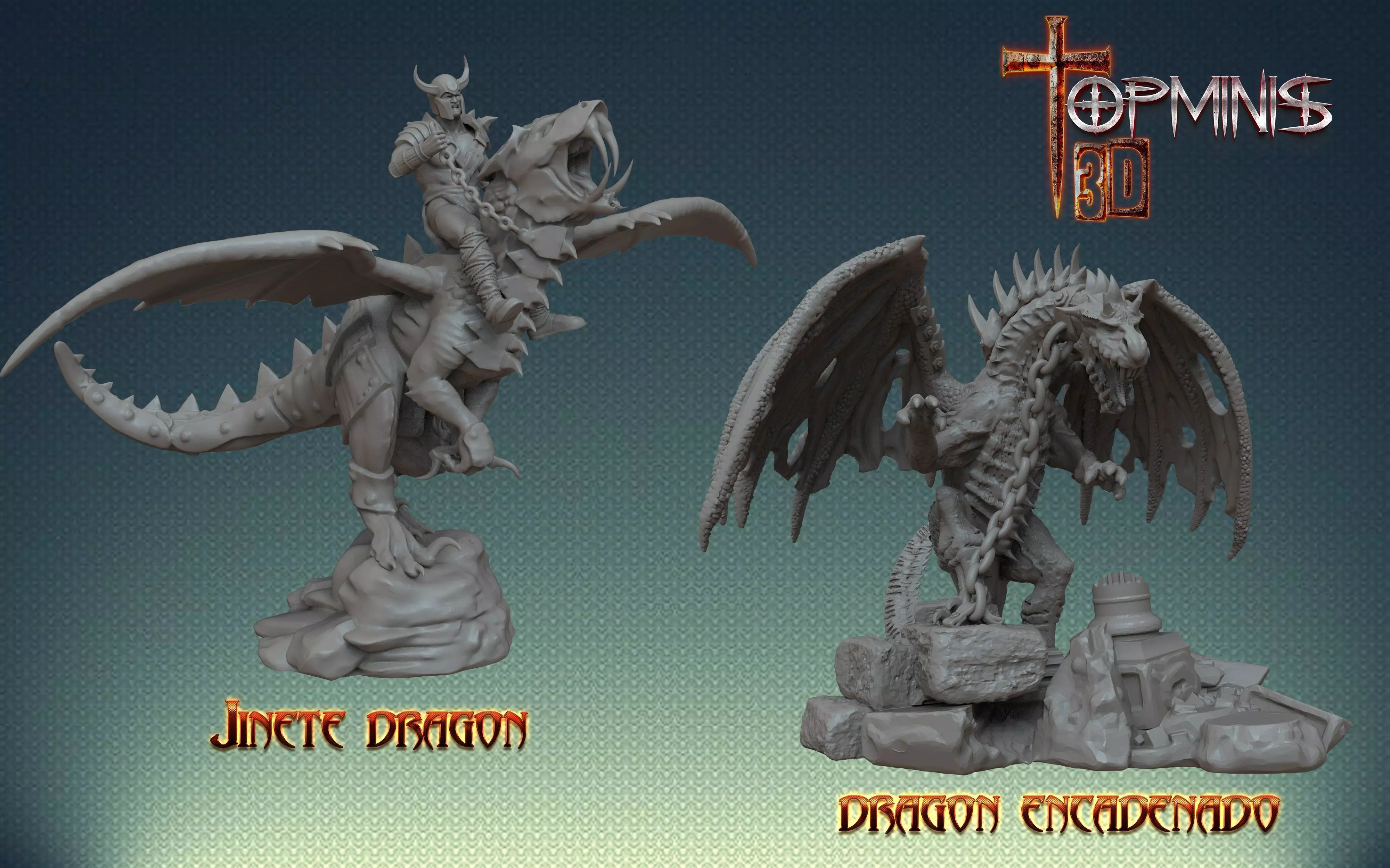 DRAGONS 3D print model
