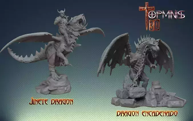 DRAGONS 3D print model