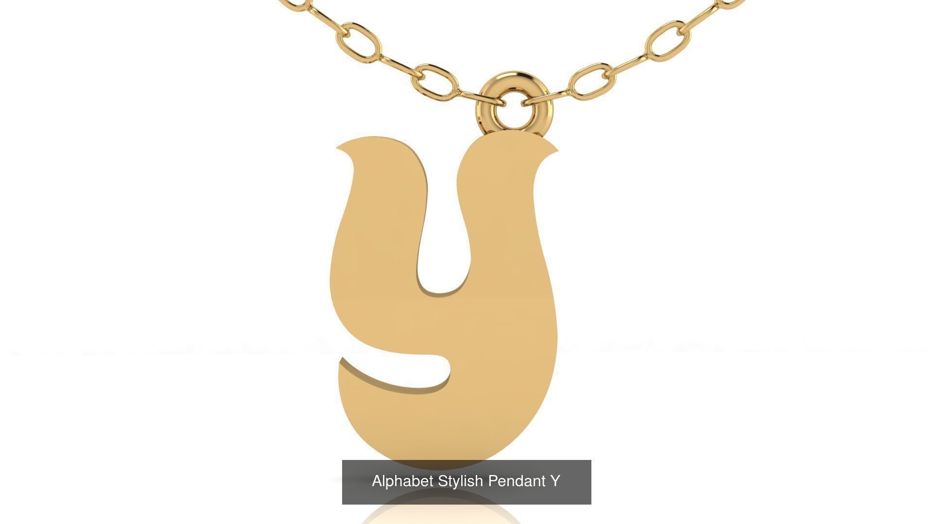 Alphabet Stylish Pendant Collection  _27