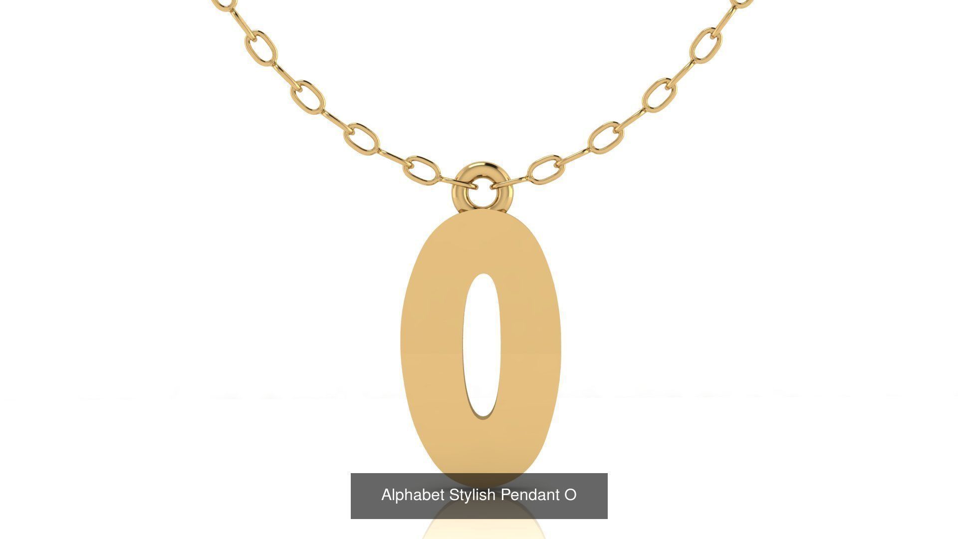 Alphabet Stylish Pendant Collection  _17