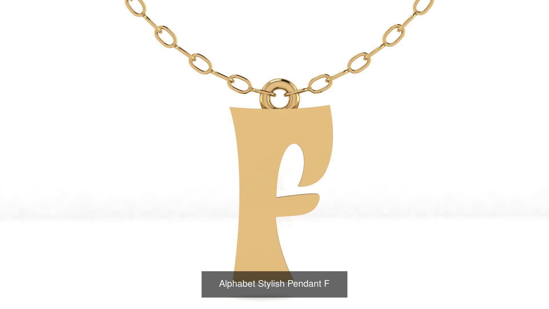 Alphabet Stylish Pendant Collection  _8