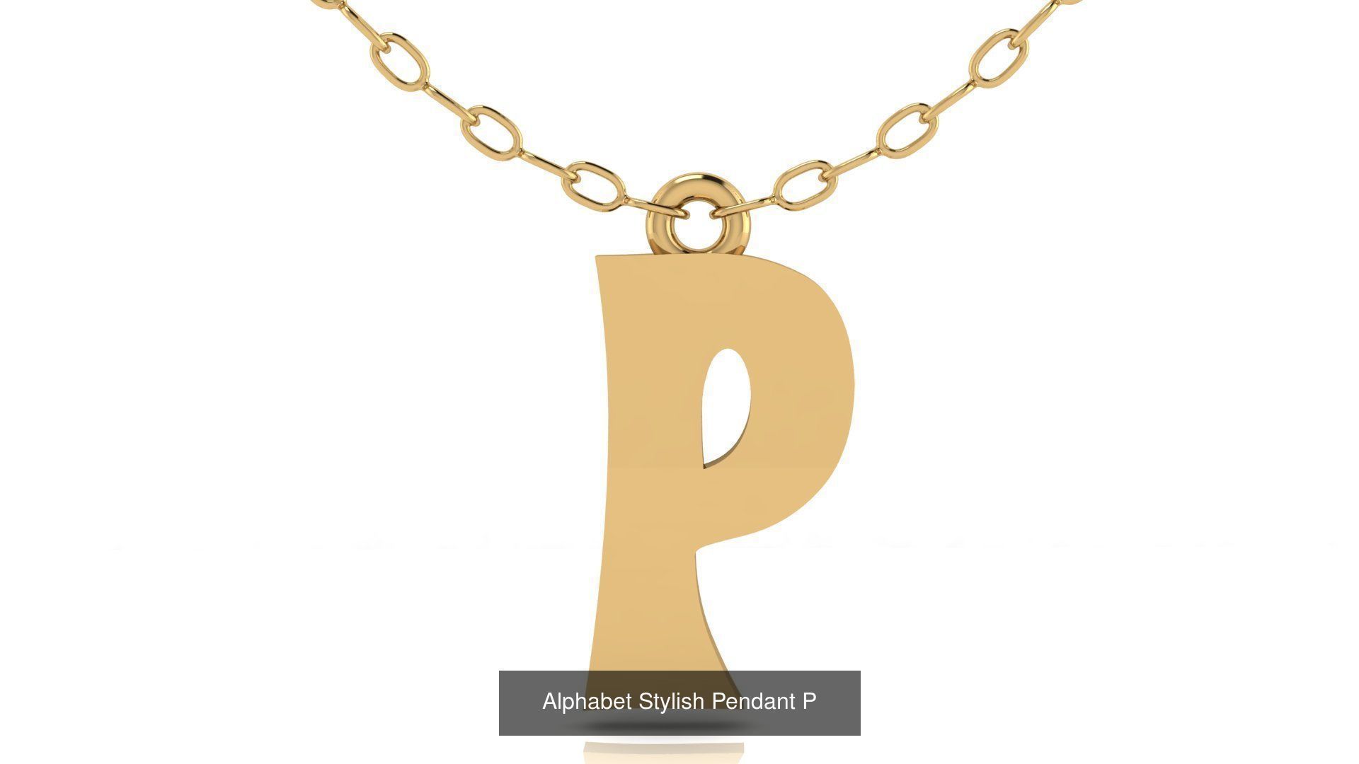 Alphabet Stylish Pendant Collection  _18