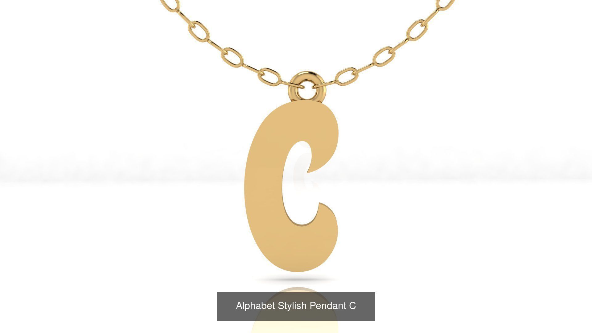 Alphabet Stylish Pendant Collection  _5