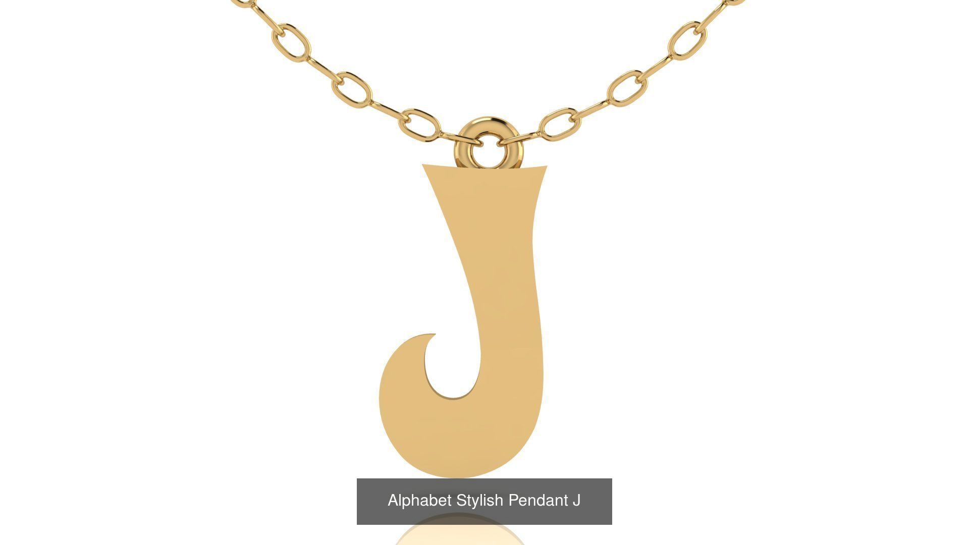 Alphabet Stylish Pendant Collection  _12