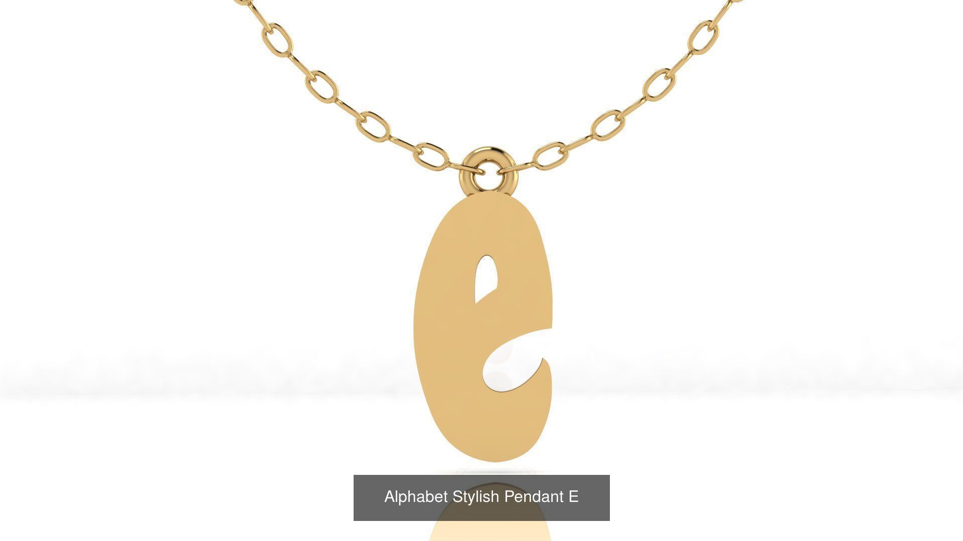 Alphabet Stylish Pendant Collection  _7