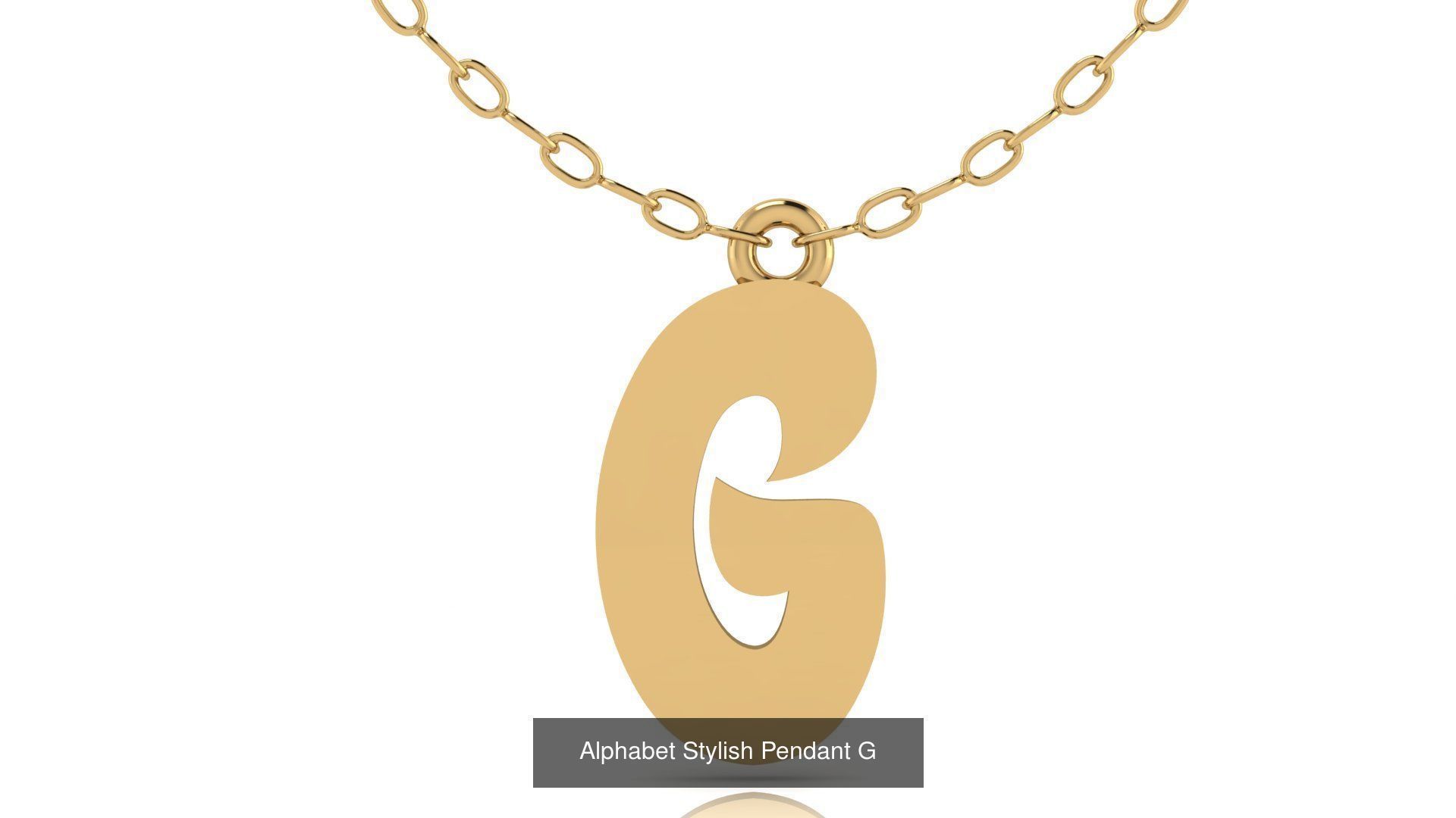 Alphabet Stylish Pendant Collection  _9