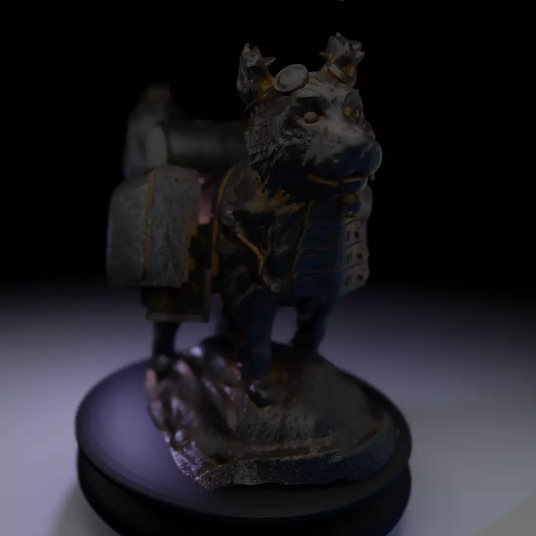 ninjadog 3D model