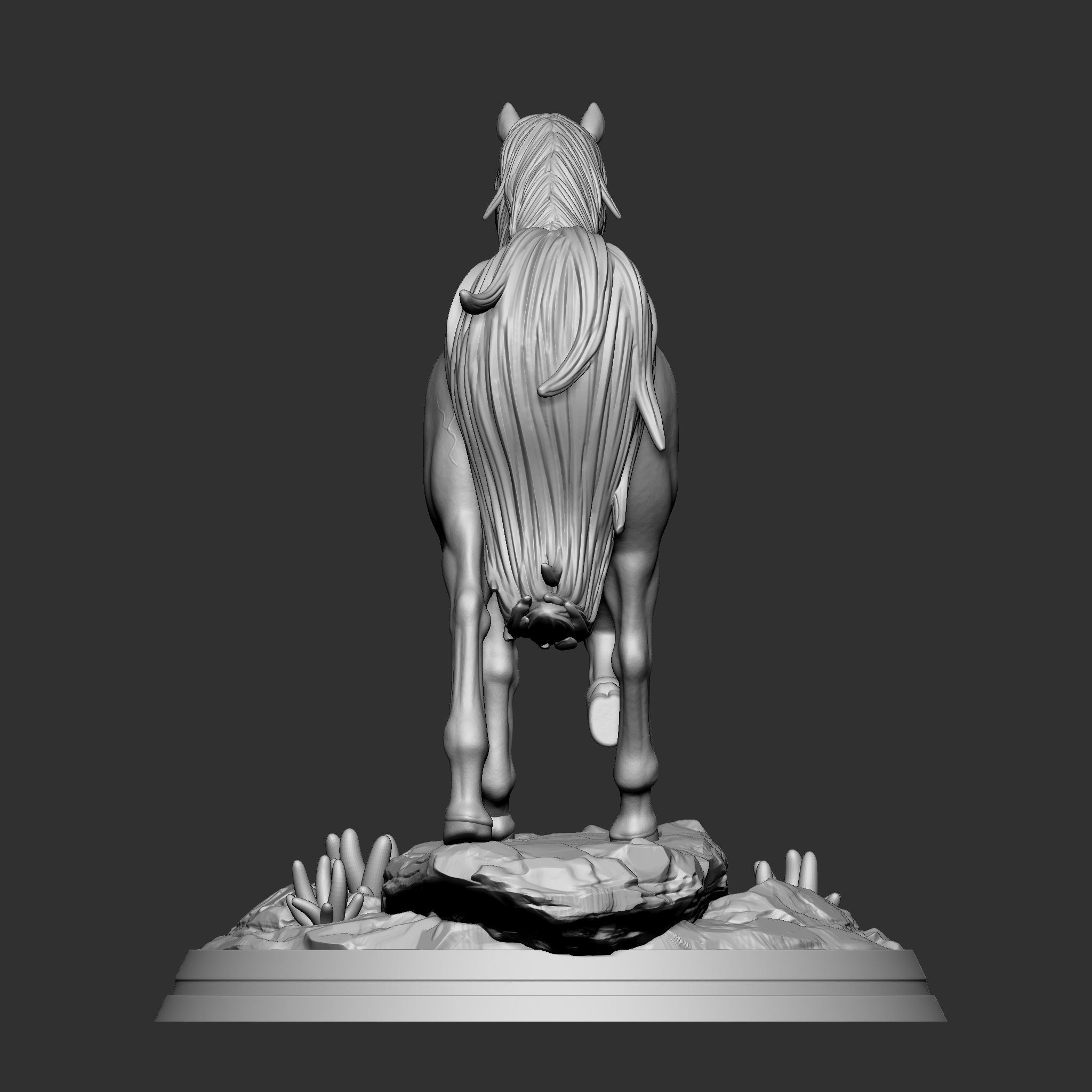 UNICORN 3D print model_8