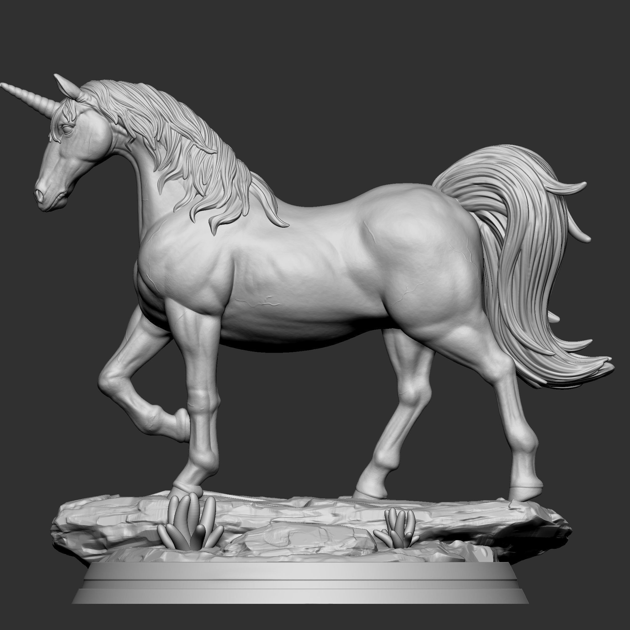 UNICORN 3D print model_6