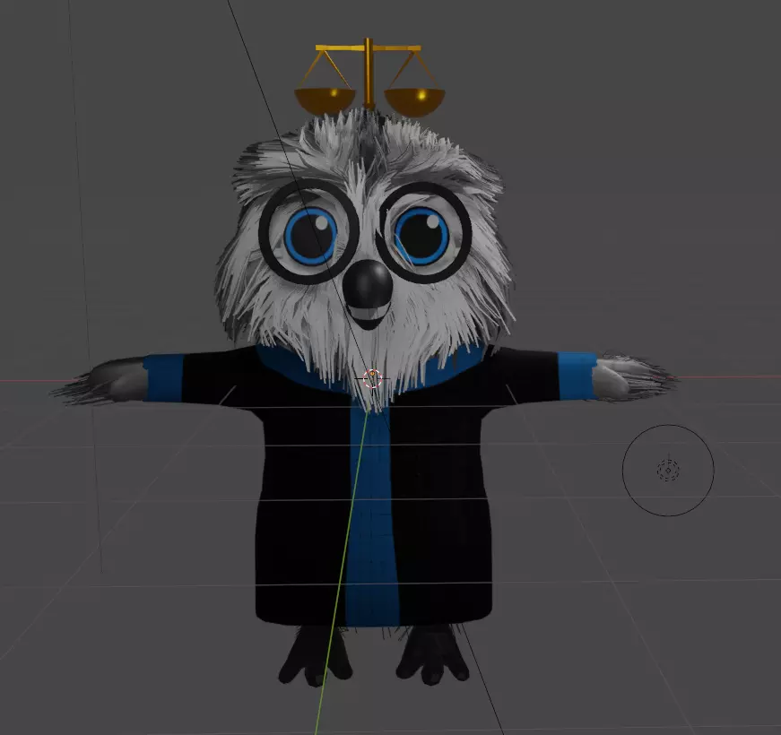 SIMPLE DOLL Free low-poly 3D model