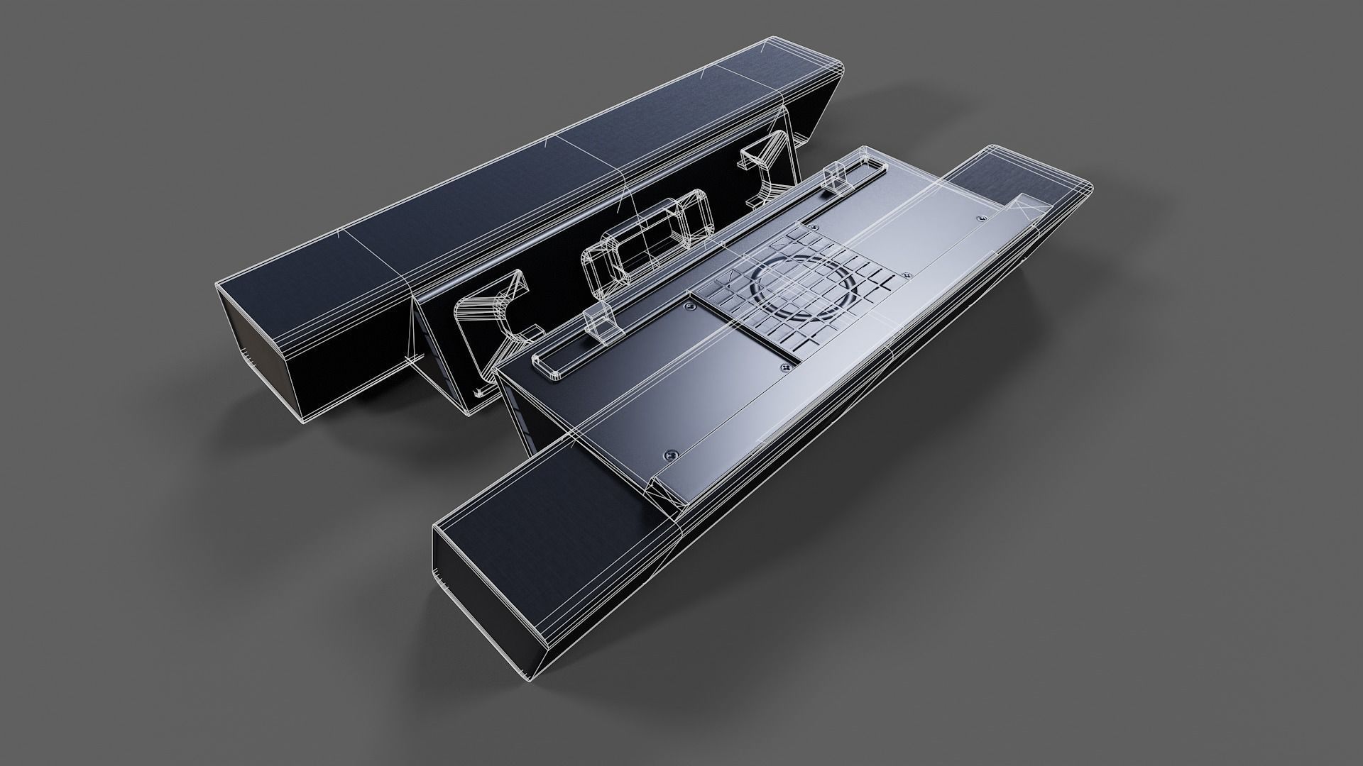 Sound Bar - Low Poly Low-poly 3D model_21