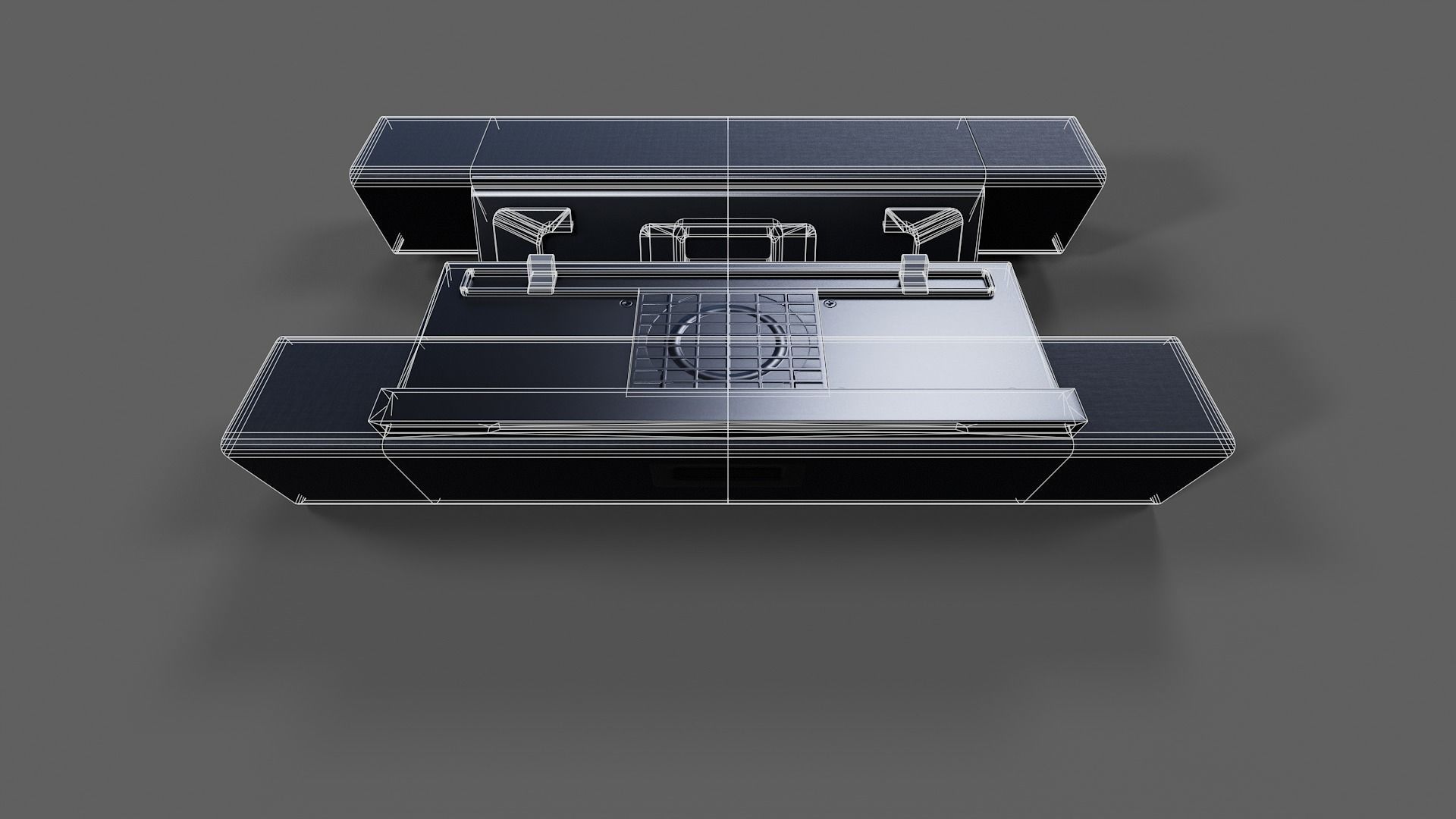 Sound Bar - Low Poly Low-poly 3D model_20