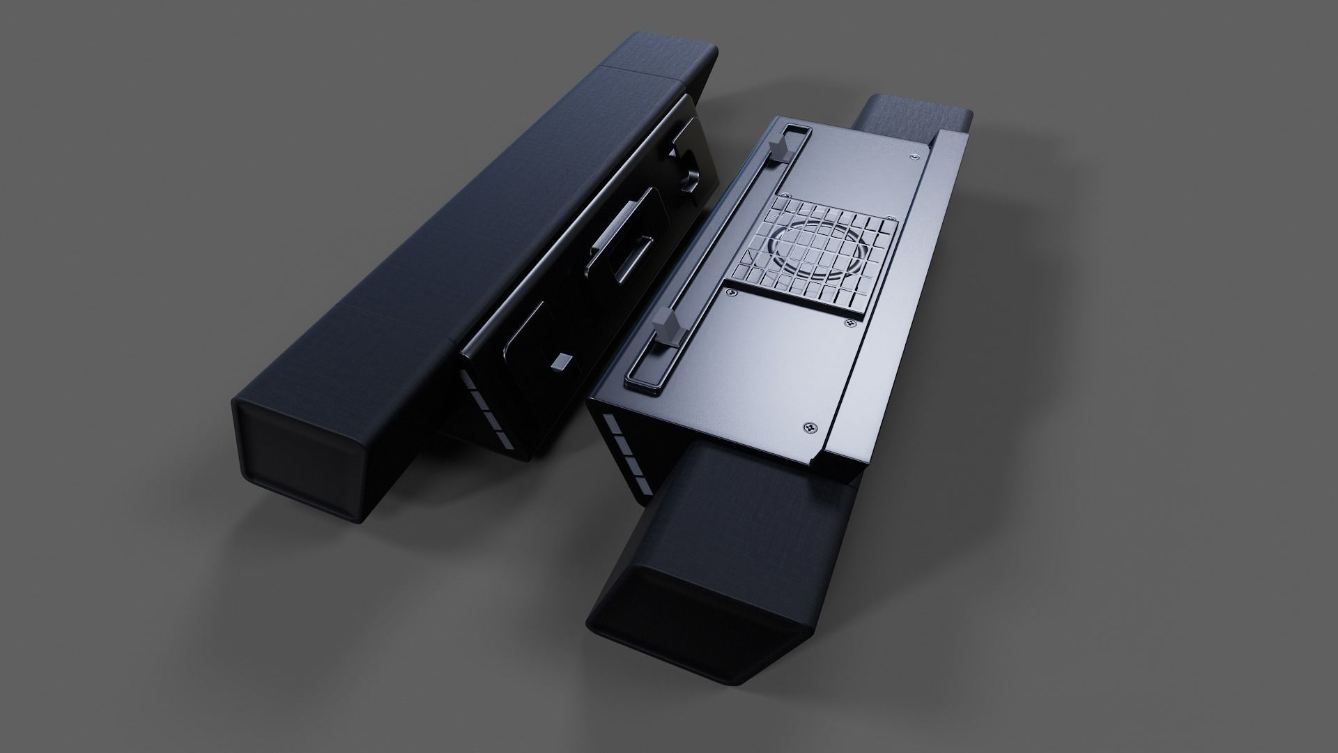 Sound Bar - Low Poly Low-poly 3D model_11